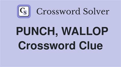 Punchy Crossword Clue Answers.